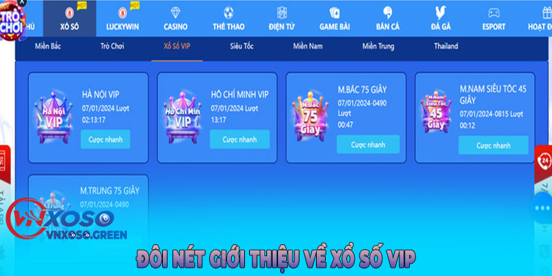 Đôi nét giới thiệu về Xổ số Vip