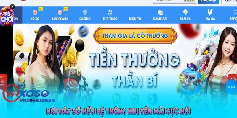 Nơi đây sở hữu hệ thống khuyến mãi cực hời