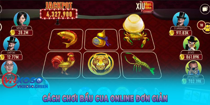 Cách chơi bầu cua online đơn giản