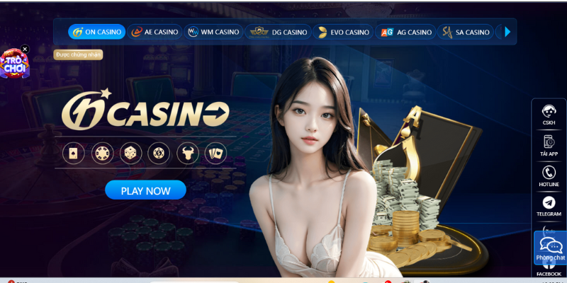 Trải nghiệm Sảnh Live Casino trực tuyến QH88